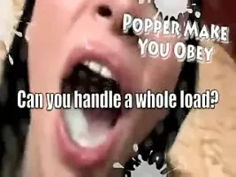 training, thirsty cum slut?