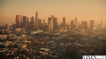 VIXEN Riley & Megan Fuck Neighbour In A Daring Threesome