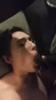 Vocal Slut Loving Two Black Cocks