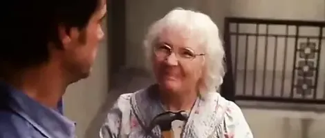 Yes man old lady scene